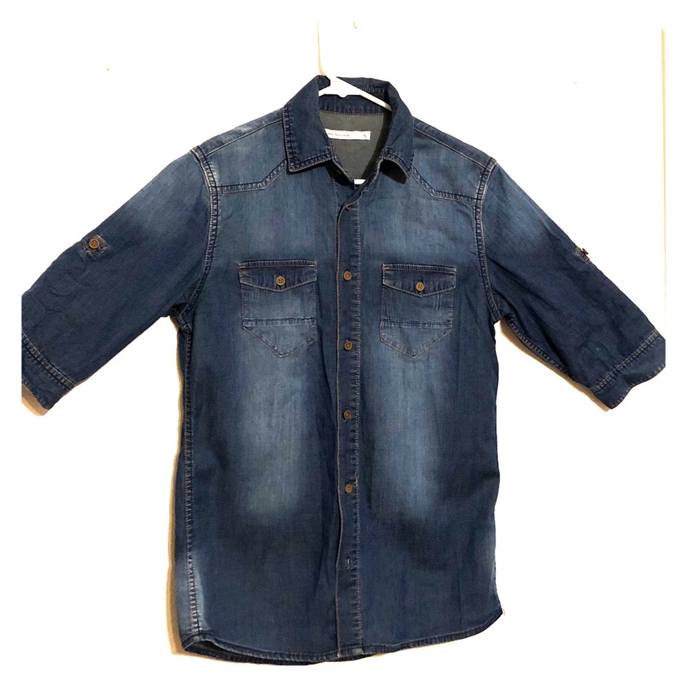 Renuar Women’s Denim Shirt Size Small